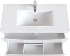 Iddis Мебель для ванной Cloud 100 подвесная белая – фотография-9